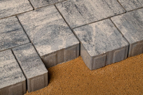 Тротуарная плитка 342 Механический завод Бавария Колор микс Арктика