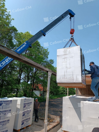 Блок газоcиликатный Могилевский КСИ 625х300х250 стеновой, D400